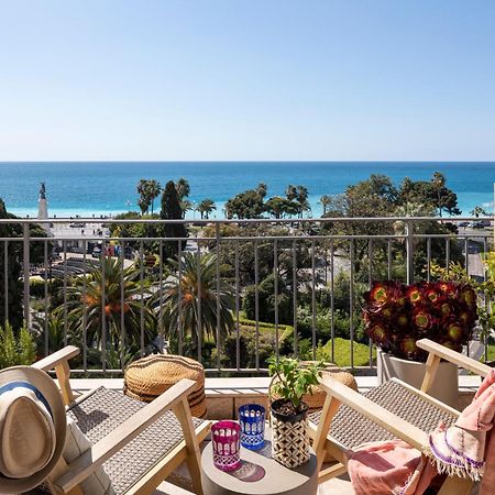 Unique Sea View Apartment, Center, 100M2 نيس المظهر الخارجي الصورة